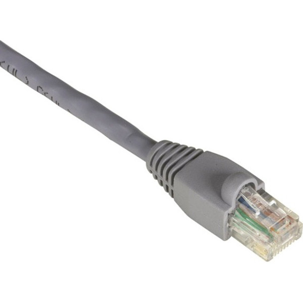 Black Box Gigabase Cat. 5E UTP Patch Cable - RJ-45 Male - RJ-45 Male - 7ft - Gray