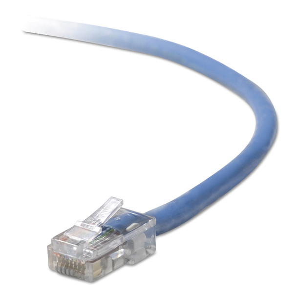 CAT5e Patch Cables, 6.5 ft, Blue