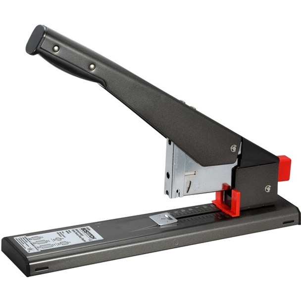 Bostitch Extra Heavy-duty Anti-Jam Stapler - 215 Sheets Capacity - 215 Staple Capacity - Full Strip - 3/8" , 1/2" , 5/8" , 13/16" , 15/16" , 1/4" Staple Size - 1 Each - Black