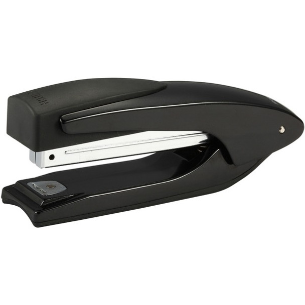 Bostitch Executive Stand-up Stapler - 20 of 20lb Paper Sheets Capacity - 210 Staple Capacity - Full Strip - 1/4" Staple Size - 1 Each - Black