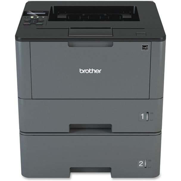 Brother Business Laser Printer HL-L5200DWT - Monochrome - Duplex Printing - Laser Printer - 42ppm - Up to 1200 x 1200 dpi - Wireless - Ethernet - Hi-Speed USB 2.0