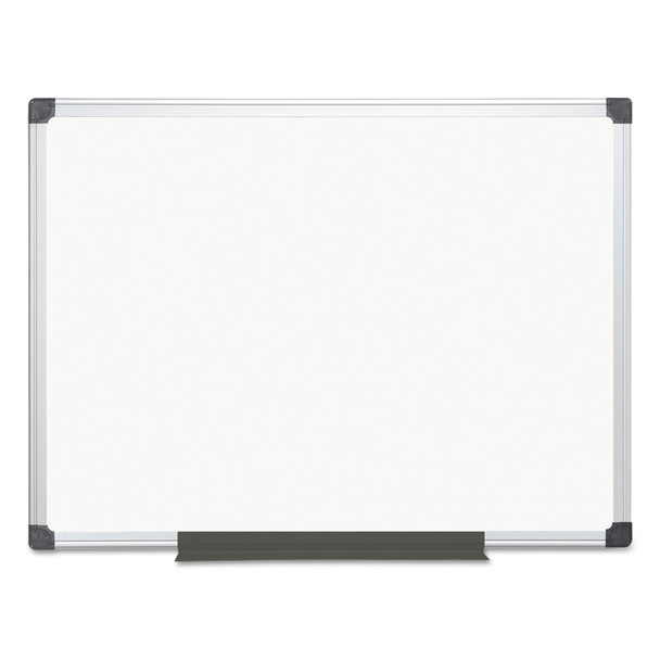 Value Melamine Dry Erase Board, 36 x 48, White Surface, Silver Aluminum Frame