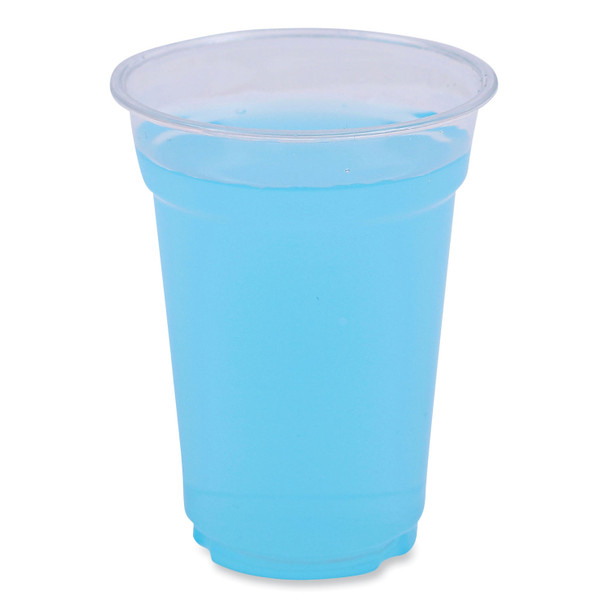 Clear Plastic Cold Cups, 9 oz, PET, 50 Cups/Sleeve, 20 Sleeves/Carton