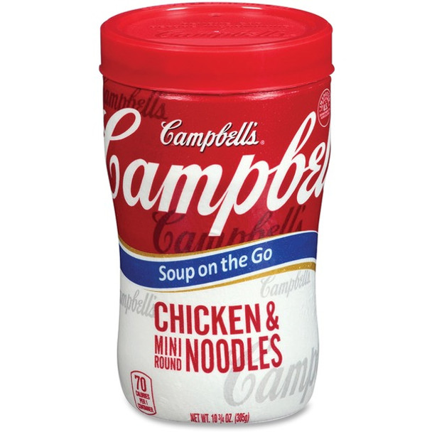 Soup At Hand Microwavable Soup at Hand - Microwavable - Chicken Noodle - 10.75 oz - 8 / Carton