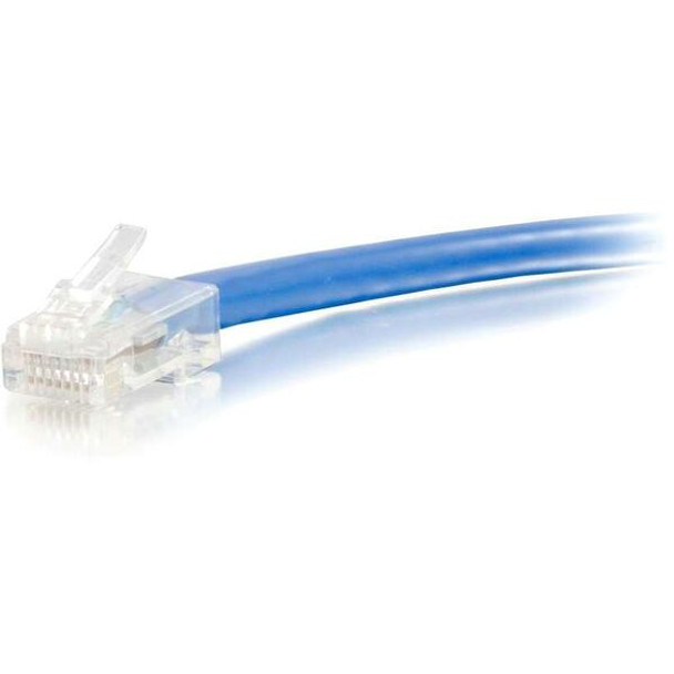 C2G 9 ft Cat6 Non Booted UTP Unshielded Network Patch Cable - Blue - 9 ft Category 6 Network Cable for Network Device - First End: 1 x RJ-45 Network - Male - Second End: 1 x RJ-45 Network - Male - Patch Cable - Blue - 1 Each