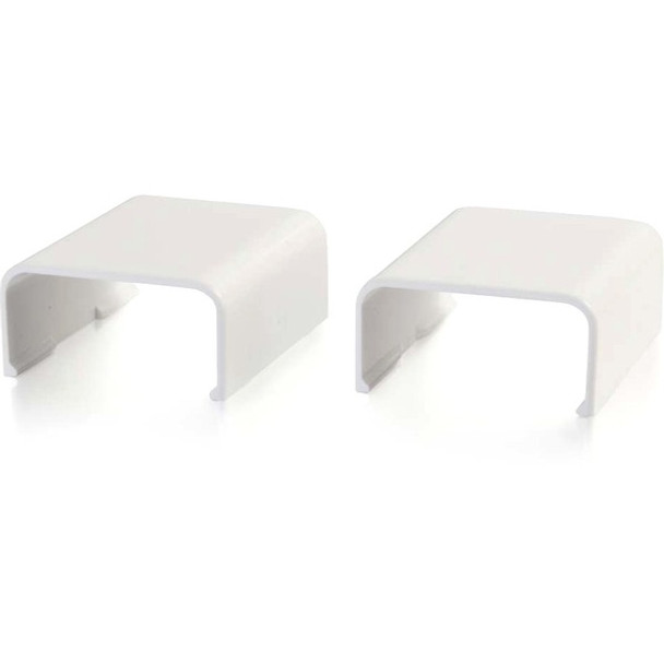 C2G Wiremold Uniduct 2900 Cover Clip - White - Joint Cover - White - 1 - Polyvinyl Chloride (PVC) - TAA Compliant