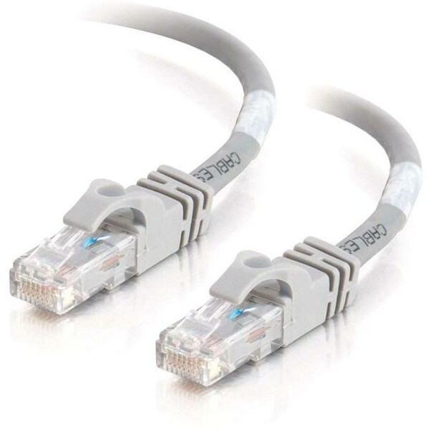 C2G-7ft Cat6 Snagless Unshielded (UTP) Network Crossover Cable - Gray - Category 6 for Network Device - RJ-45 Male - RJ-45 Male - Crossover - 7ft - Gray