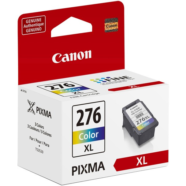 Canon CL276XL Original Inkjet Ink Cartridge - Multicolor - 1 Each - 12.6 mL