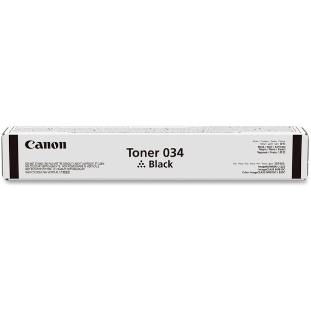 Canon Original Toner Cartridge - Laser - 12000 Pages - Black - 1 Each