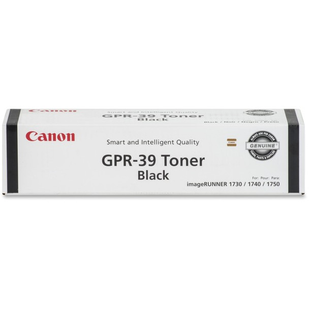 Canon GPR-39 Original Toner Cartridge - Laser - 15100 Pages - Black - 1 Each