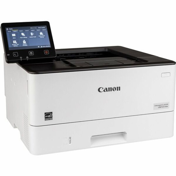 Canon imageCLASS LBP247dw Desktop Wireless Laser Printer - Monochrome - 42 ppm Mono - 1200 x 1200 dpi Print - 350 Sheets Input - Ethernet - Wireless LAN - Apple AirPrint, Mopria, Canon PRINT Business - Plain Paper Print - Ethernet - USB