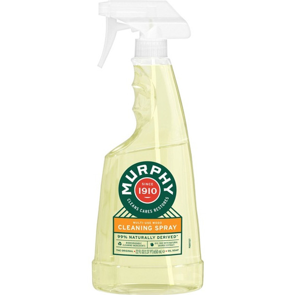 Murphy Oil Soap Multi-use Spray - Ready-To-Use - 22 fl oz (0.7 quart) - Fresh Orange ScentBottle - 1 Bottle - Orange