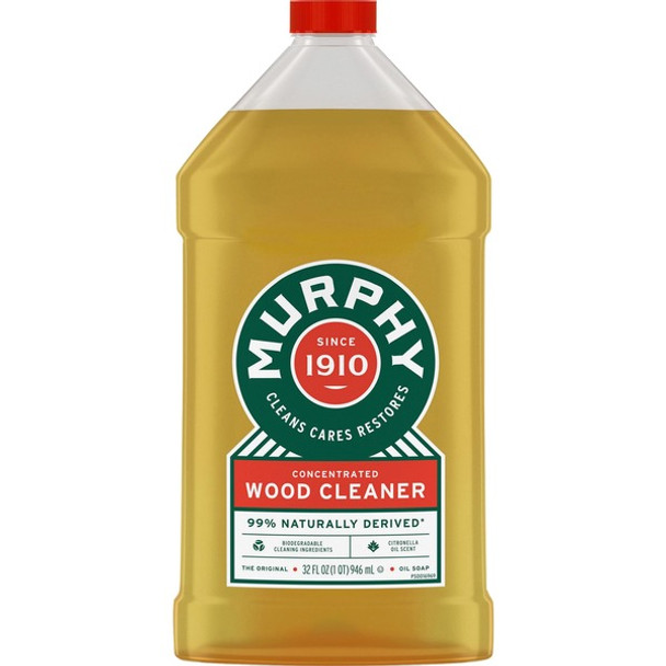 Murphy Oil Soap Wood Cleaner - Ready-To-Use - 32 fl oz (1 quart)Bottle - 1 Each - Gold