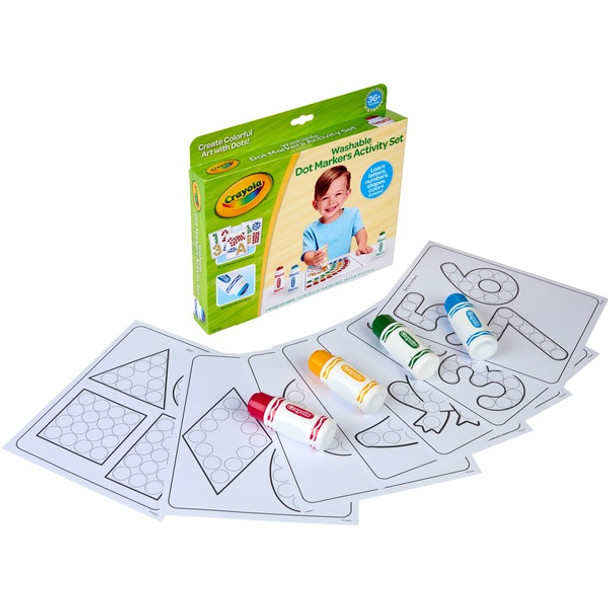 Crayola Washable Dot Marker Activity Set - Multi - 1 Kit