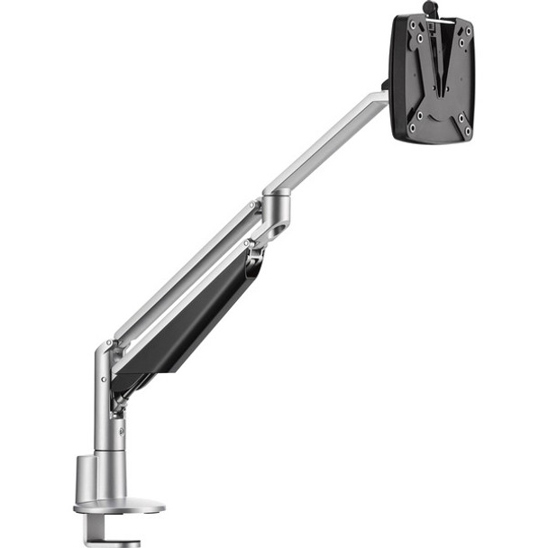 Novus CLU Duo 990+2019+000 Mounting Arm for Monitor - Silver - 1 Display(s) Supported - 15 lb Load Capacity - 75 x 100 - 1