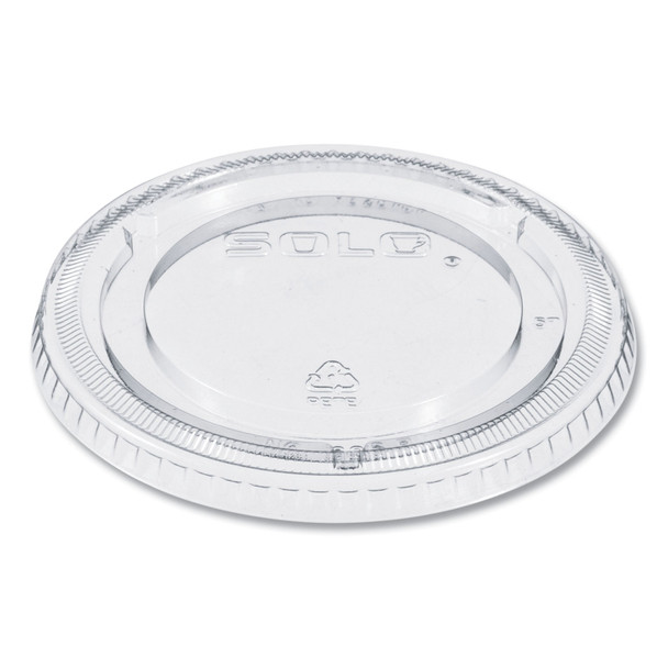 PETE Plastic Flat Cold Cup Lids, Fits 12 oz to 24 oz Cups, Clear, 1,000/Carton