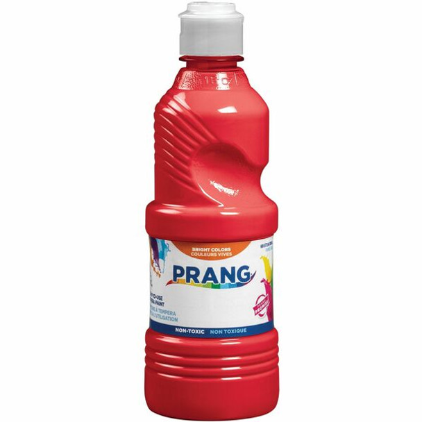 Prang Liquid Tempera Paint - 16 oz - 1 Each - Red