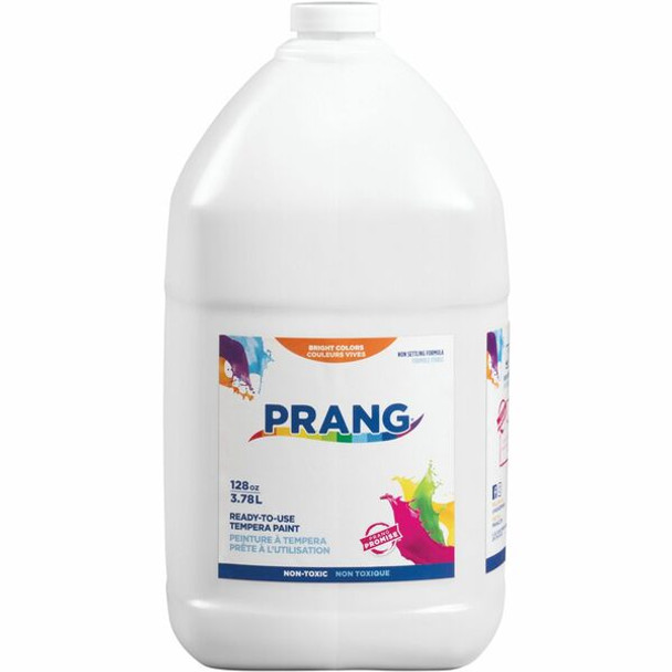 Prang Liquid Tempera Paint - 1 gal - 1 Each - White