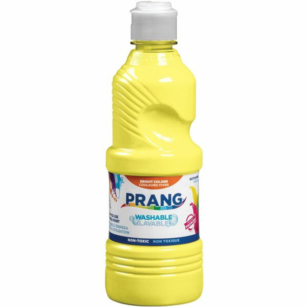 Prang Washable Tempera Paint - 16 fl oz - 1 Each - Yellow