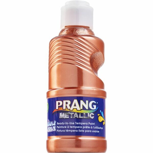 Prang Ready-to-Use Washable Metallic Paint - 8 fl oz - 1 Each - Metallic Copper