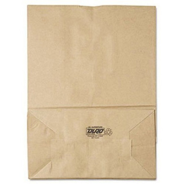 DURO Food Bag - Brown - Kraft, Paper - 400/Bundle - Grocery