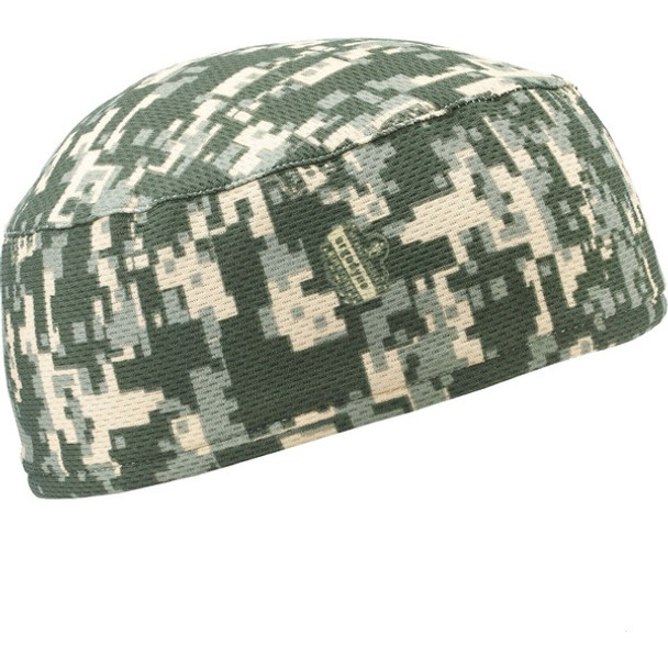 Chill-Its 6630 Camo Skull Cap - Terry Cloth - Fabric, Elastic - Camouflage