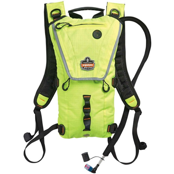 Chill-Its 5156 Premium Low Profile Hydration Pack - 3.17 quart Reservoir - Lime