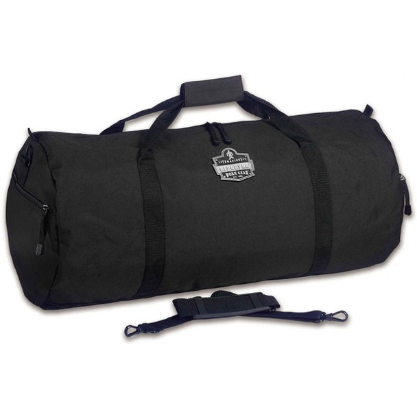 Ergodyne Arsenal 5020 Carrying Case (Duffel) Travel Essential - Black - Wear Resistant, Tear Resistant, Water Resistant, Stain Resistant - 600D Polyester Body - Shoulder Strap, Handle - 13" Height x 13" Width x 28.5" Depth - Medium Size - 1 Each