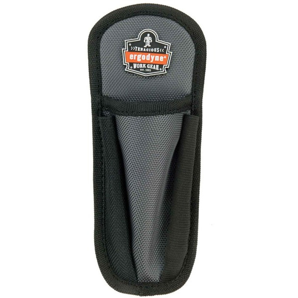 Ergodyne Arsenal 5567 Utility Knife Holder - 2" x 1" x - Polyester, Polyethylene, Stainless Steel - 1 Each - Gray