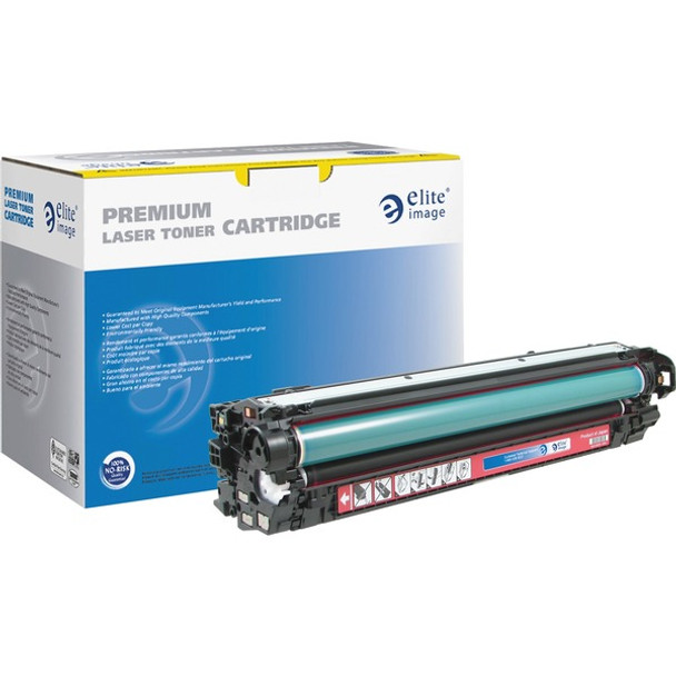 Elite Image Remanufactured Laser Toner Cartridge - Alternative for HP 650A (CE273A) - Magenta - 1 Each - 15000 Pages