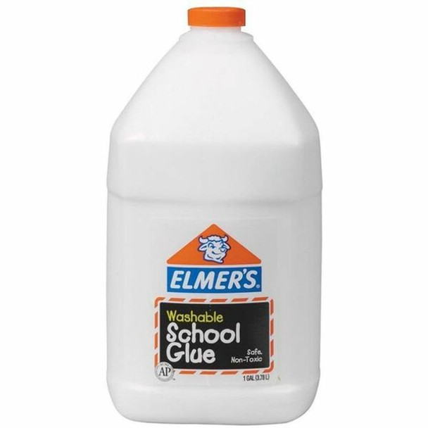 Elmer's Washable School Glue - 1 gal - 1 Each - White