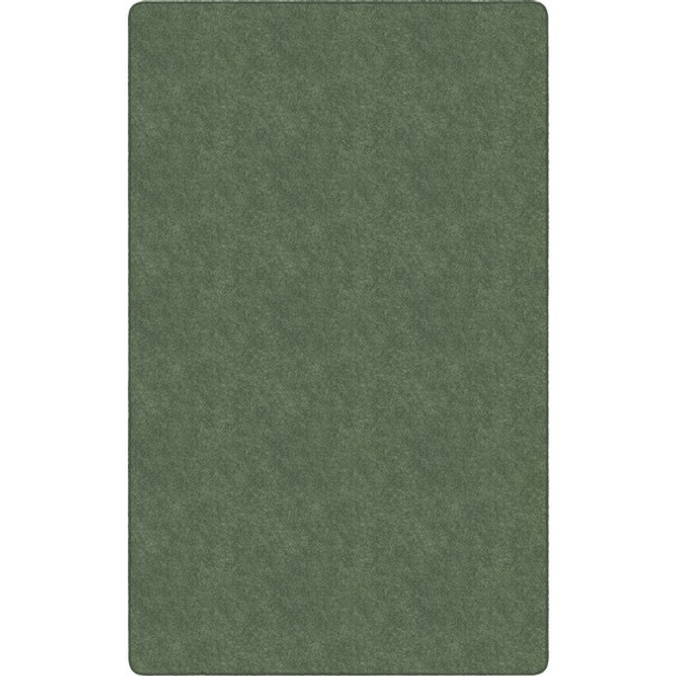 Flagship Carpets Amerisoft Solid Color Rug - 18 ft Length x 12 ft Width - Rectangle - Sage Green - Nylon, Polyester