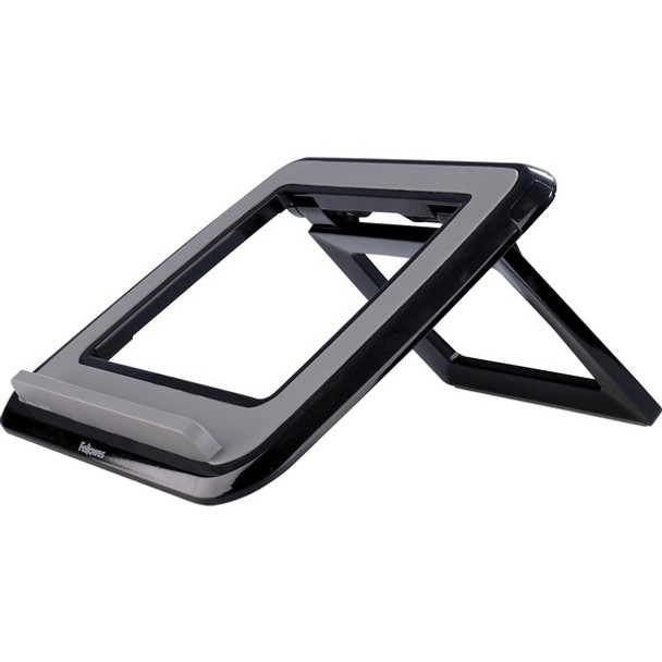 Fellowes I-Spire Series Laptop Quick Lift -Black - 1.6" x 12.6" x 11.3" x - ABS Plastic - 1 Each - Black