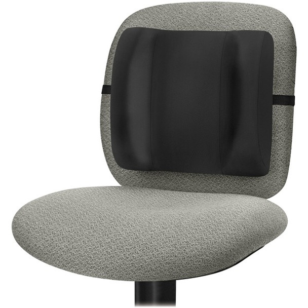 Fellowes Standard Backrest - Black - Black - High Density Foam (HDF)