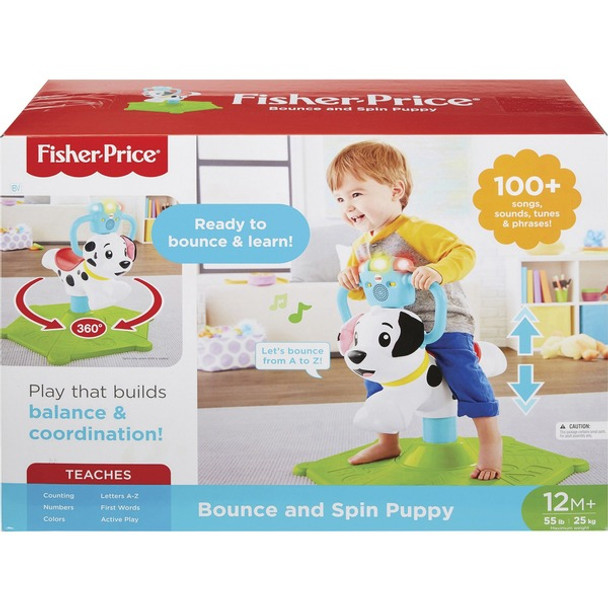 Fisher-Price Bounce & Spin Puppy - 55 lb