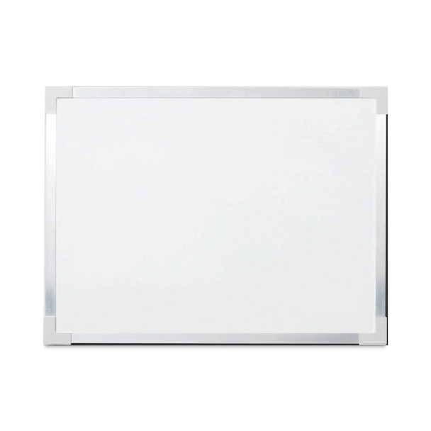 Framed Dry Erase Board, 48 x 36, White Surface, Silver Aluminum Frame