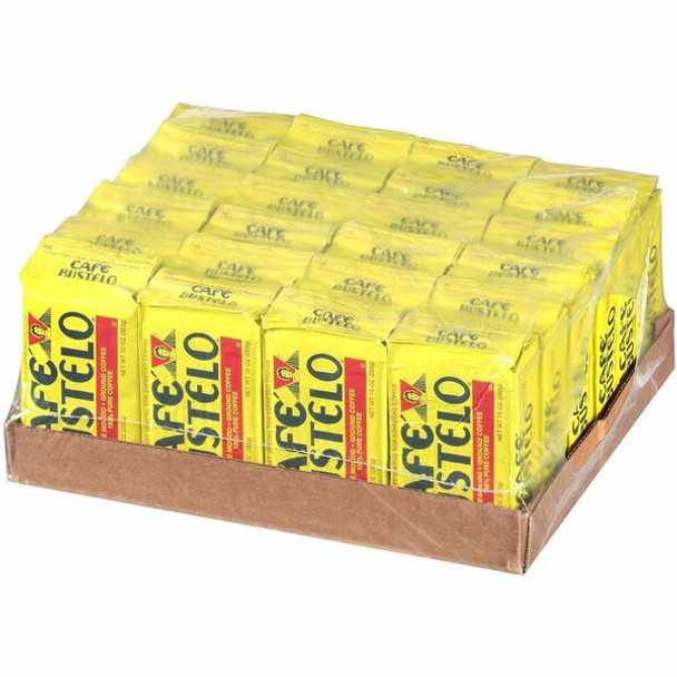 Caf&eacute; Bustelo&reg; Ground Espresso Coffee - Dark/Bold - 10 oz Per Can - 24 / Carton