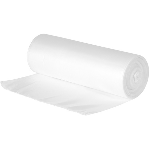 Genuine Joe Heavy-duty Trash Can Liners - 60 gal Capacity - 39" Width x 58" Length - 2.70 mil (69 Micron) Thickness - Clear - 50/Carton - Waste Disposal, Debris, Office Waste, Food Waste
