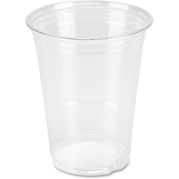 Genuine Joe 16 oz Clear Plastic Cups - 25 / Pack - 20 / Carton - Clear - Plastic - Cold Drink, Beverage