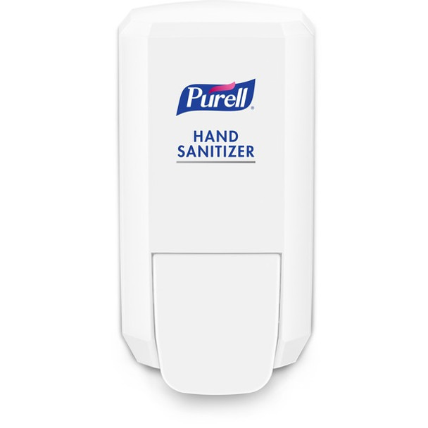 PURELLÃƒÆ’Ã¢â‚¬Å¡&reg; CS2 Hand Sanitizer Dispenser (4142-06) for CS2 Hand Sanitizer Refills - Manual - 1.06 quart Capacity - Durable, Wall Mountable, Compact, Push Button - White - 1Each