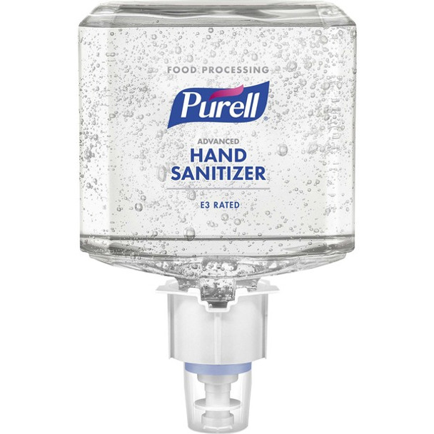 PURELL&reg; Hand Sanitizer Gel Refill - 40.6 fl oz (1200 mL) - Bacteria Remover, Kill Germs, Food Remover - Hand - Dye-free, Fragrance-free, No Rinse, Hygienic - 1 / Carton