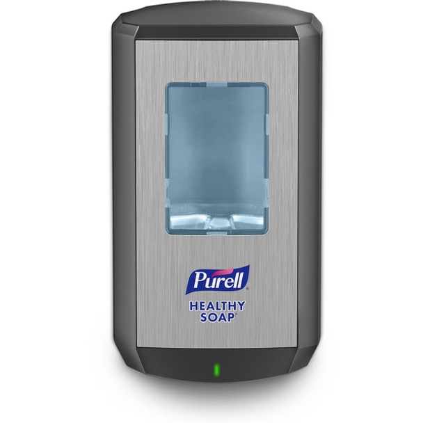 PURELL&reg; CS6 Soap Dispenser - Automatic - 1.27 quart Capacity - Support 4 x C Battery - Site Window, Wall Mountable, Durable - Gray - 2 / Carton