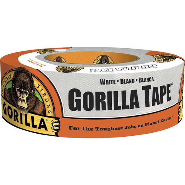 Gorilla Tape - 30 yd Length x 1.88" Width - 1 Each - White