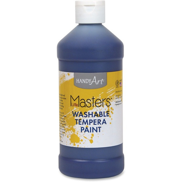 Handy Art 16 oz. Little Masters Washable Tempera Paint - 16 fl oz - 1 Each - Violet