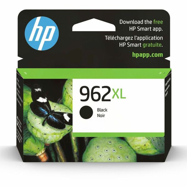 HP 962XL (3JA03AN) Original High Yield Inkjet Ink Cartridge - Black - 1 Each - 2000 Pages