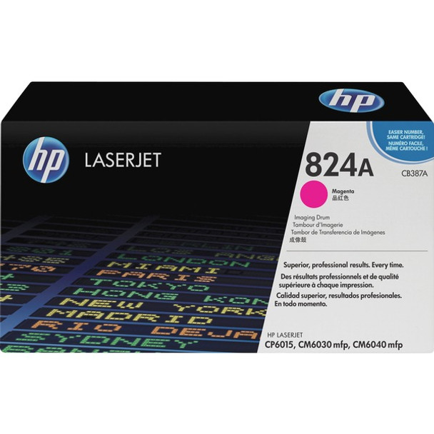 HP 824A (CB387A) Magenta Original LaserJet Image Drum - Single Pack - Laser Print Technology - 23000 - 1 Each
