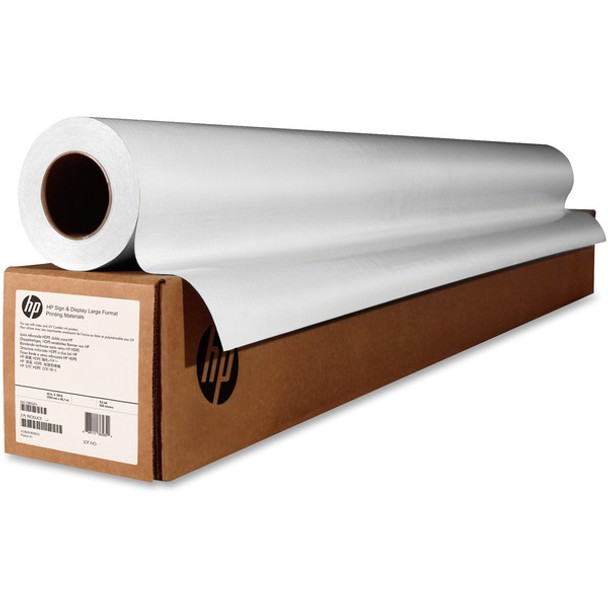 HP Q657 Universal Instant-dry Gloss Photo Paper - 107 Brightness - 24" x 100 ft - 53.30 lb Basis Weight - Glossy - 1 / Roll