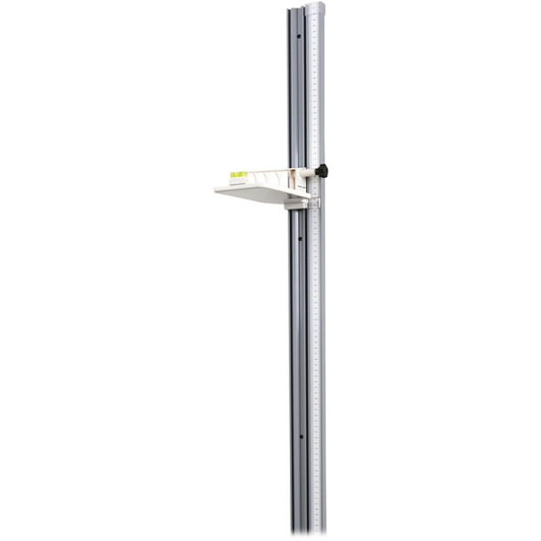 Health o Meter Wall-Mounted Height Rod - 55.5" Length 5" Width - 1/16 Graduations - Imperial, Metric Measuring System - 1 Each