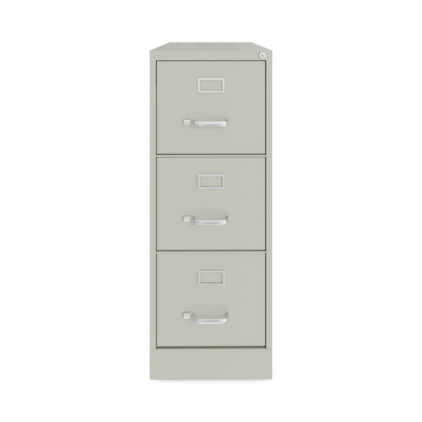 Vertical Letter File Cabinet, 3 Letter-Size File Drawers, Light Gray, 15 x 22 x 40.19