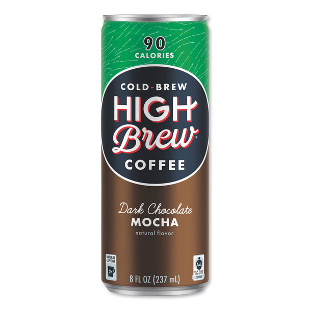 Cold Brew Coffee + Protein, Dark Chocolate Mocha, 8 oz Can, 12/Pack